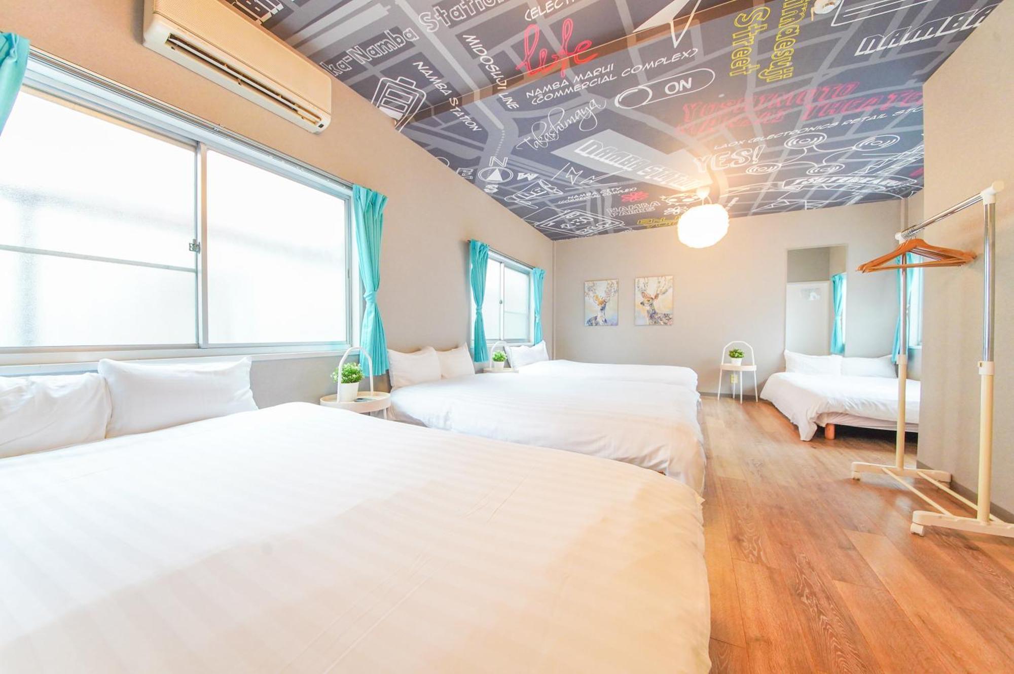 Appartement Sanacion Namba 難波千日前の5Ldk120平米 駅徒歩2分 広々バルコニーでバーベキューも可能 à Ōsaka Extérieur photo
